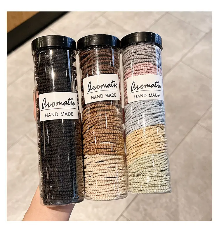 Handmade Brown Elastic Hair Tie for Women — feature 11