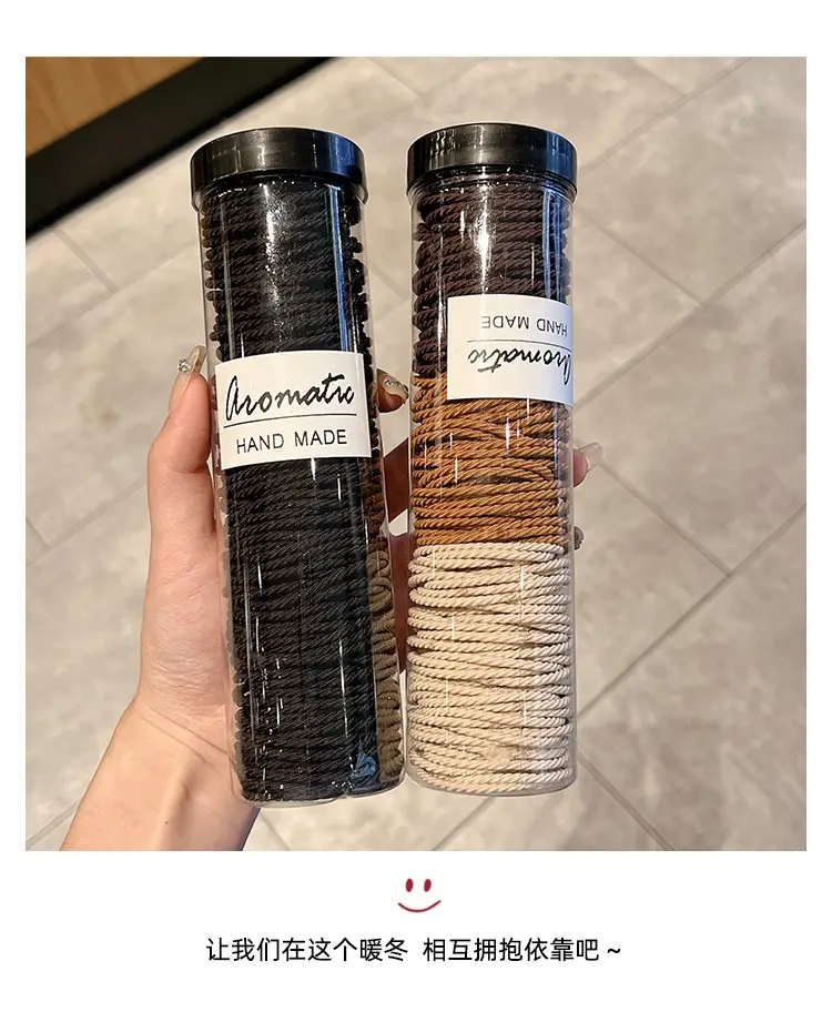 Handmade Brown Elastic Hair Tie for Women — feature 13