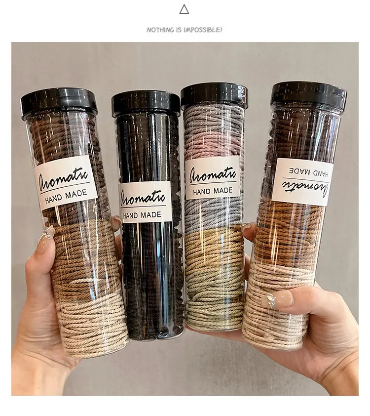 Handmade Brown Elastic Hair Tie for Women — feature 8