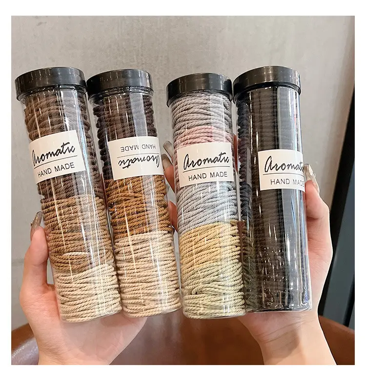 Handmade Brown Elastic Hair Tie for Women — feature 9