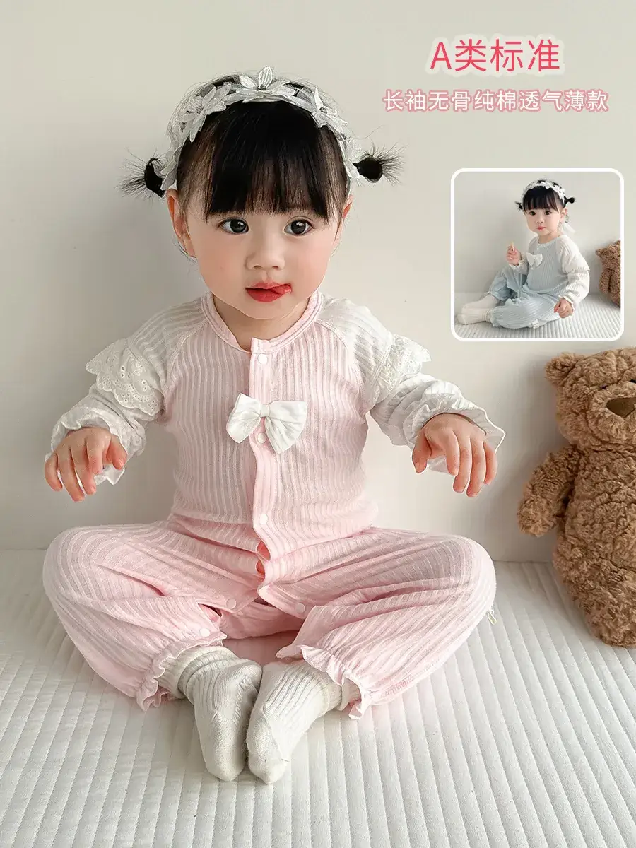 Baby's Boneless Princess Ha-ha Jumpsuit Long Sleeve - Image 4