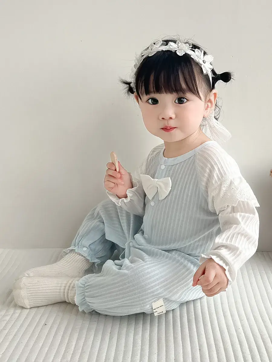 Baby's Boneless Princess Ha-ha Jumpsuit Long Sleeve - Image 7