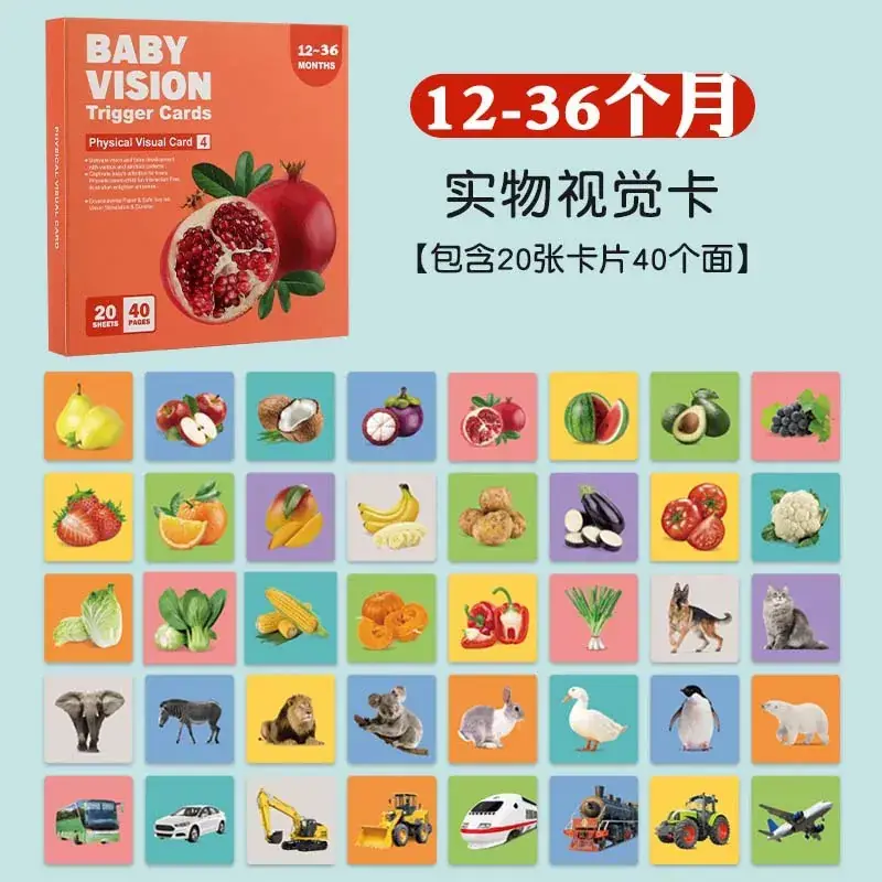 12-36 months physical visual card