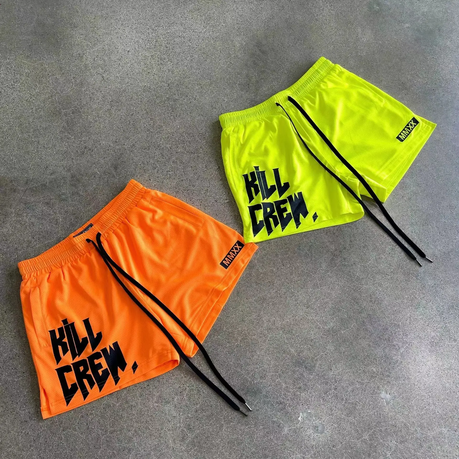 Men Black Hill Mesh Boxing Shorts with Drawstring Waist — feature 3