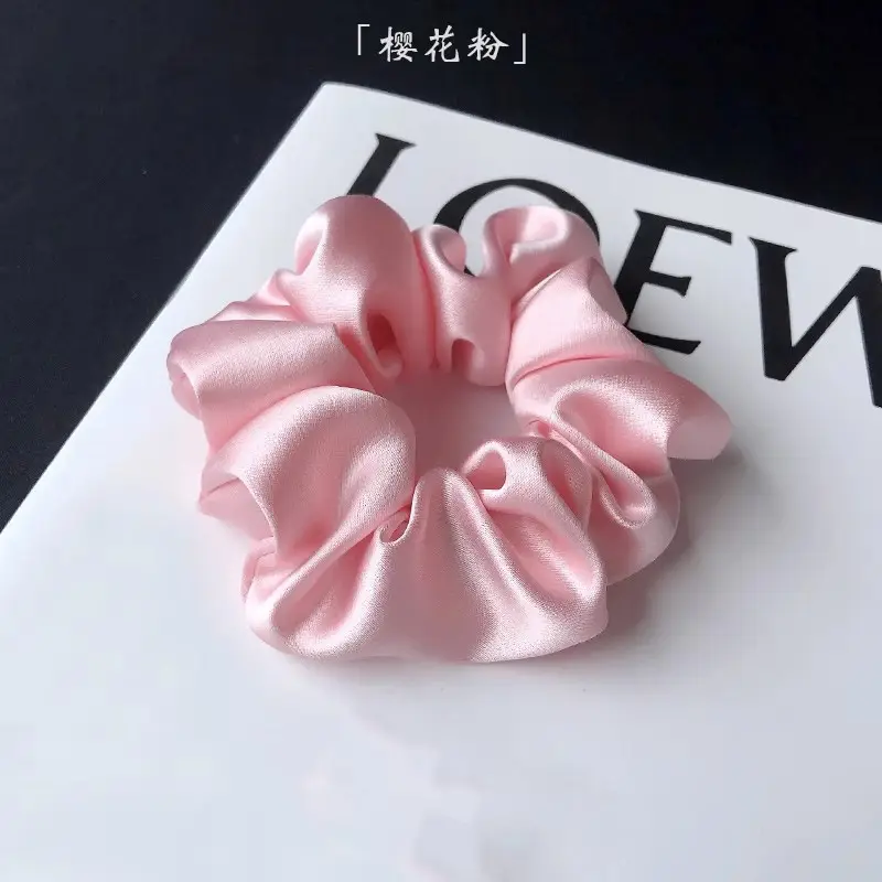 22mm Silk Glossy Hair Tie for Women