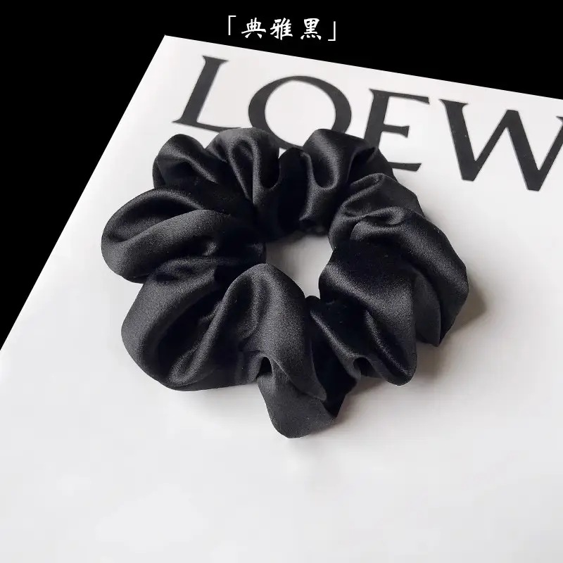 22mm Silk Glossy Hair Tie for Women