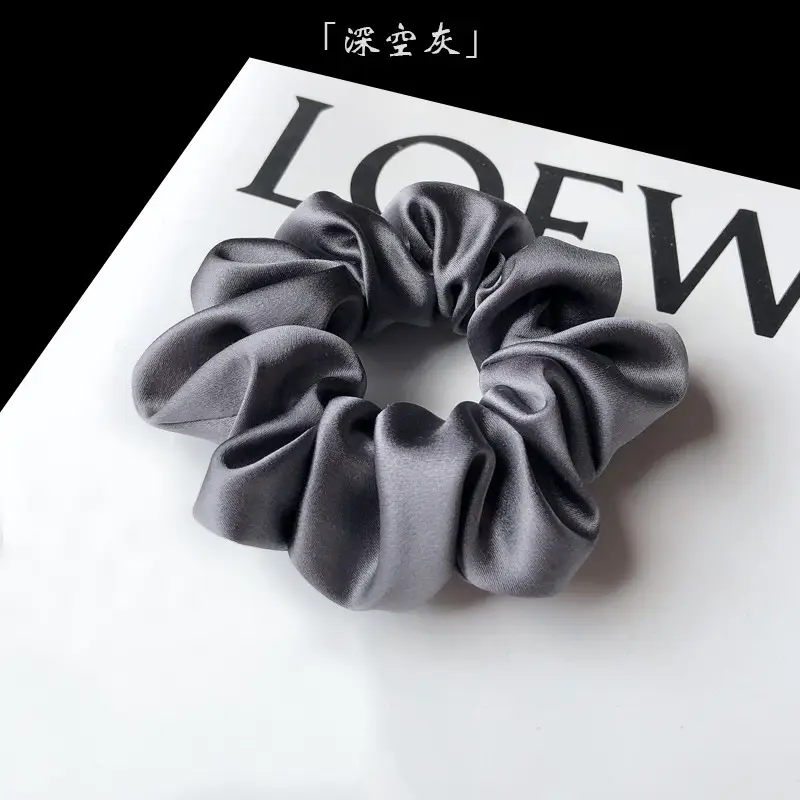 22mm Silk Glossy Hair Tie for Women
