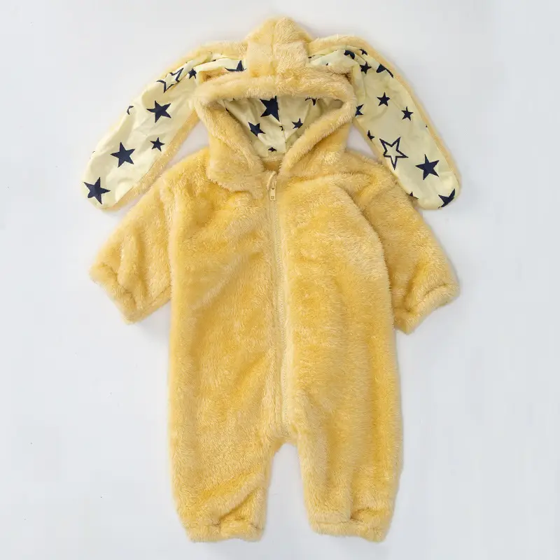 New Ins Baby Plush Hoodie for Men Women White — feature 12