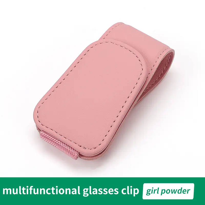 Multifunctional Glasses Clip Storage Mocha Brown