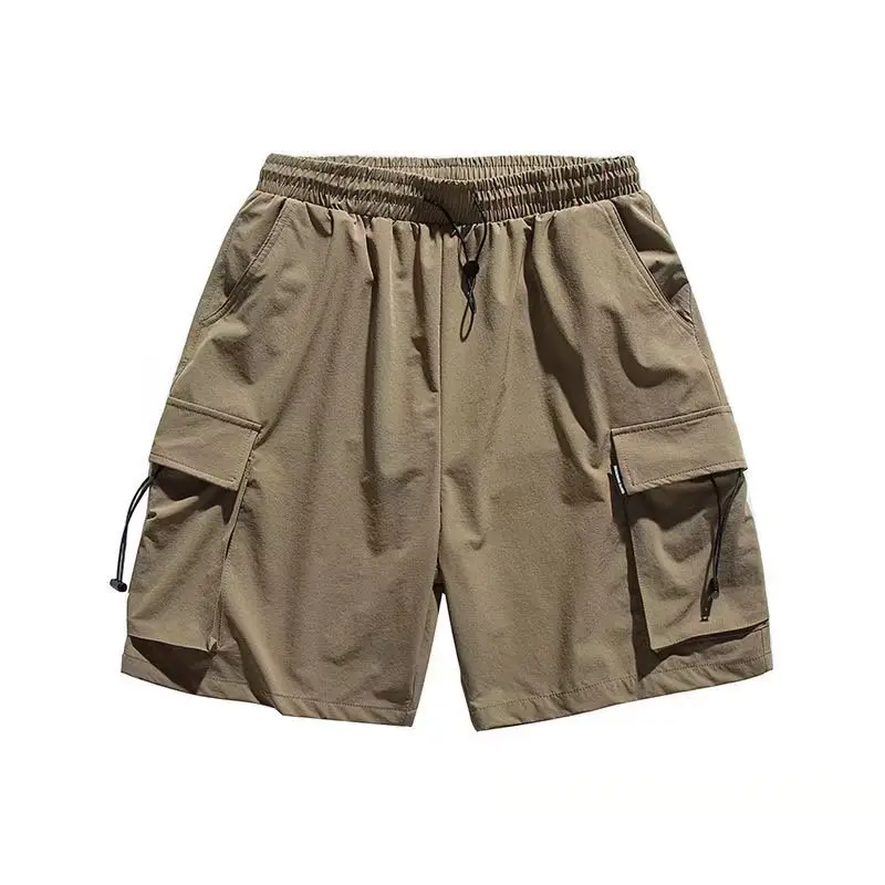 Men's Black Graphic Shorts with Cap and Sneakers — feature 10