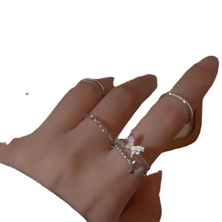 Adjustable Punk Ring for Men Washable Adjustable Ring - Image 62