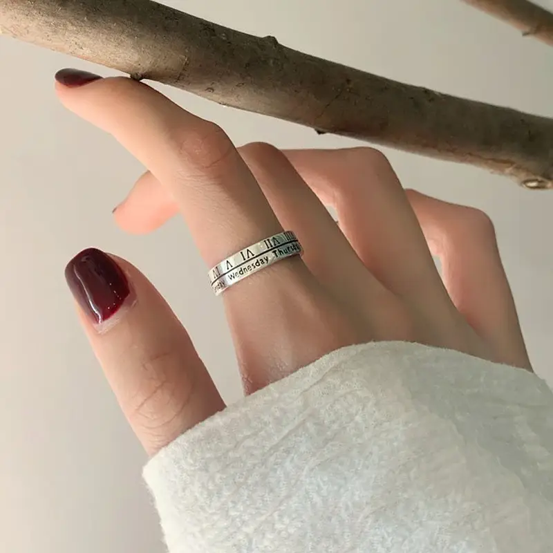 Adjustable Punk Ring for Men Washable Adjustable Ring — feature 29
