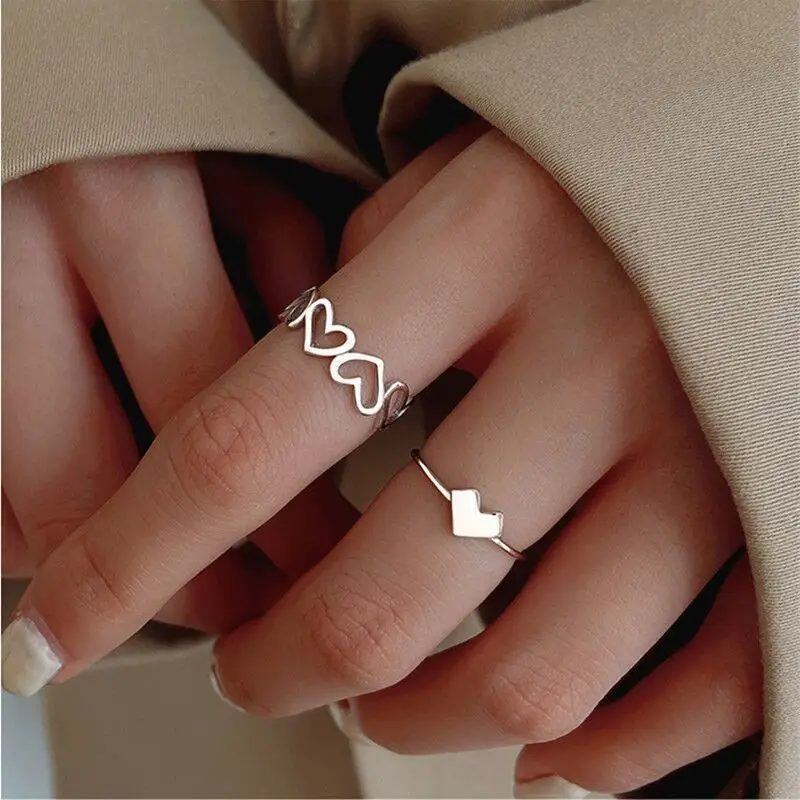 Adjustable Punk Ring for Men Washable Adjustable Ring - Image 11