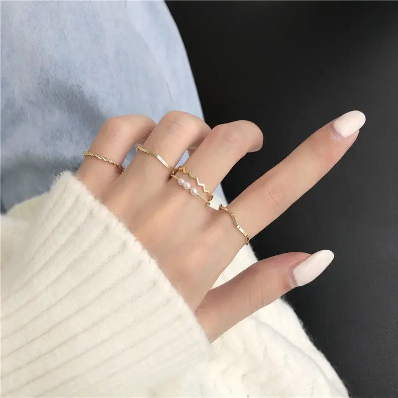 Adjustable Punk Ring for Men Washable Adjustable Ring - Image 3