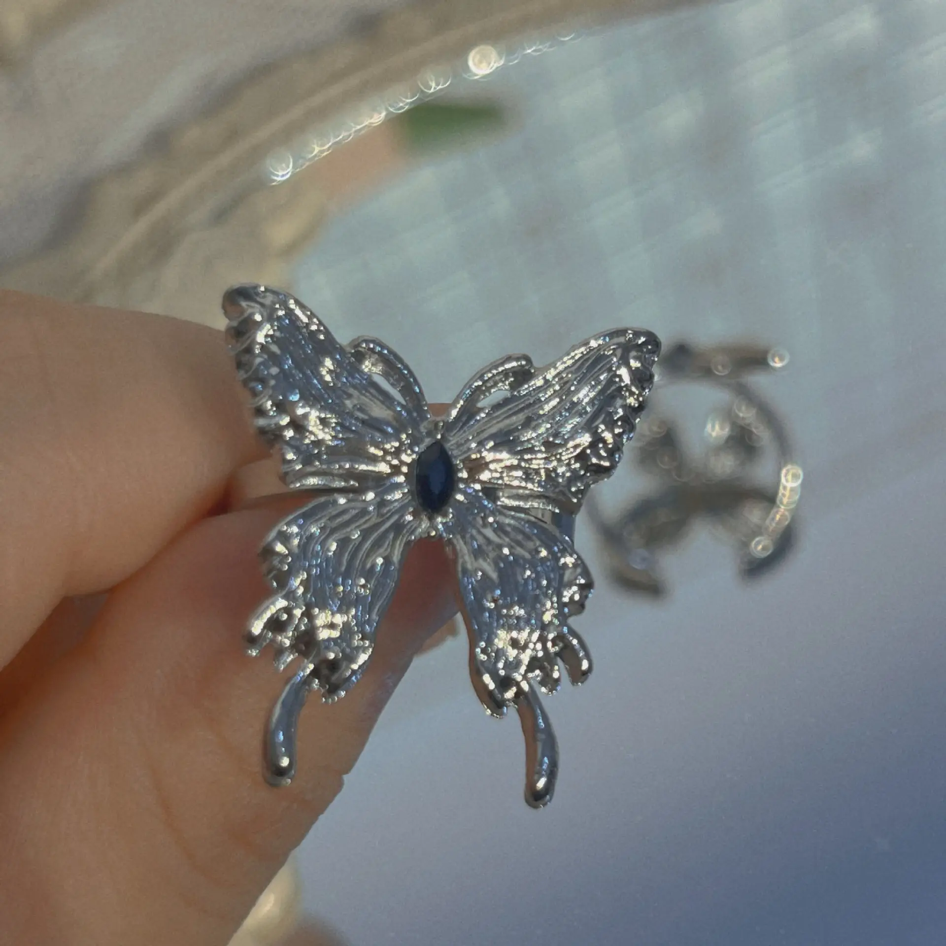 Adjustable Punk Ring for Men Washable Adjustable Ring - Image 41