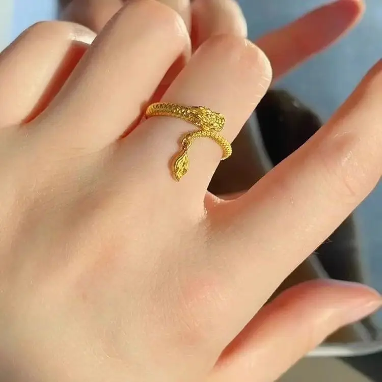 Adjustable Punk Ring for Men Washable Adjustable Ring - Image 42