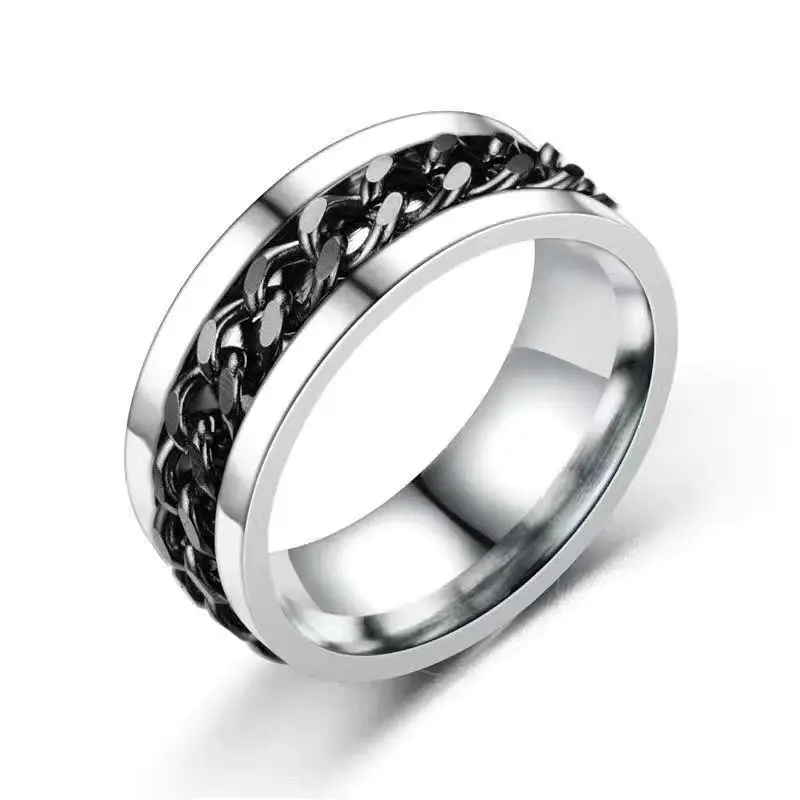 Adjustable Punk Ring for Men Washable Adjustable Ring - Image 54