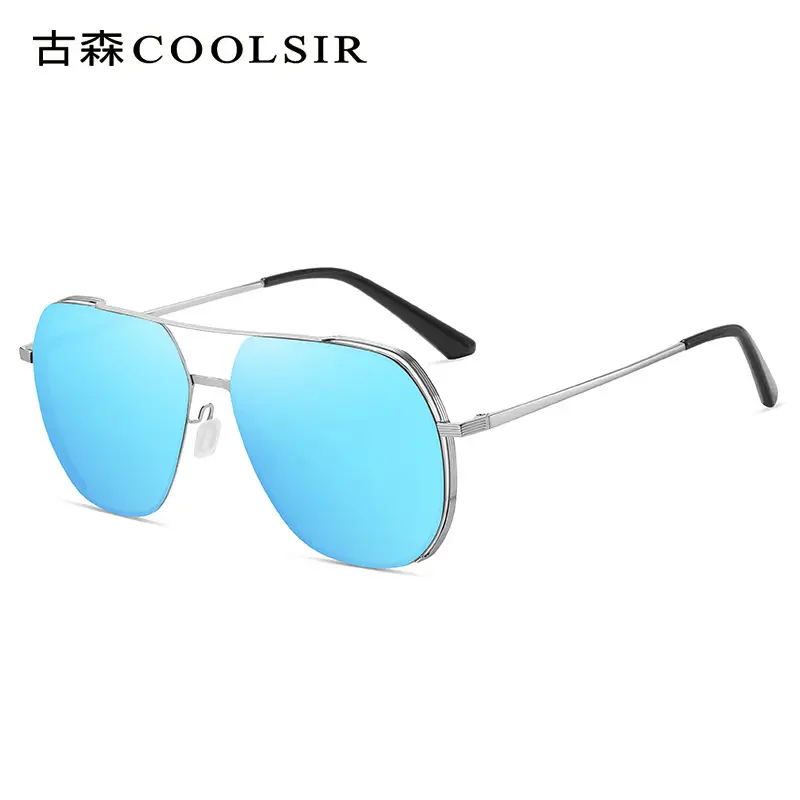 Men Polarized Sunglasses Blue Anti-UV 7021 - Image 7
