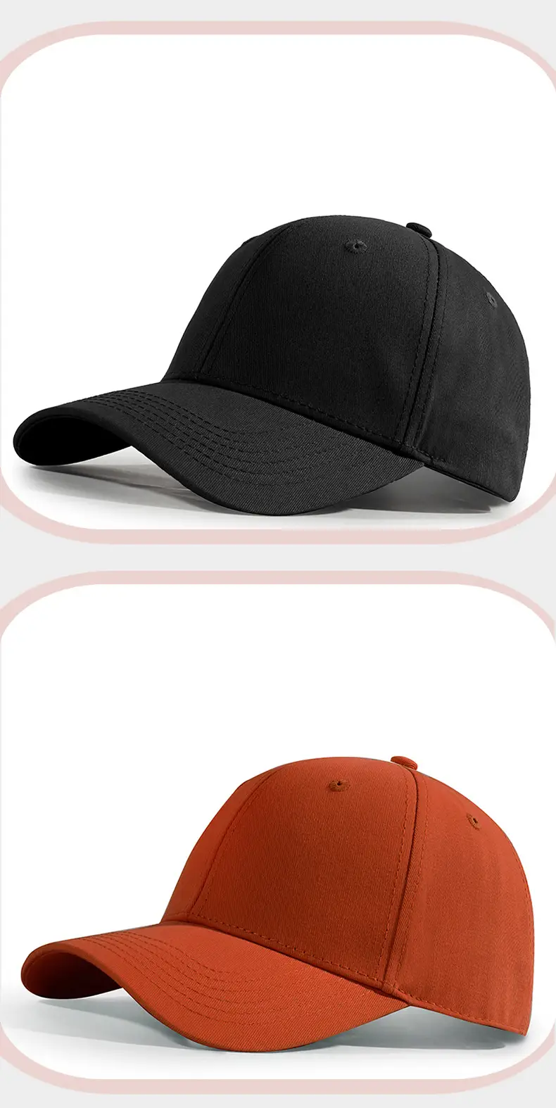Blue 2024 Hard Top Baseball Cap for Women & Men — feature 10