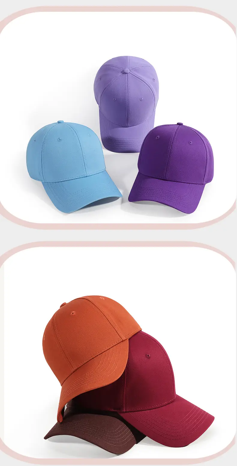 Blue 2024 Hard Top Baseball Cap for Women & Men — feature 9