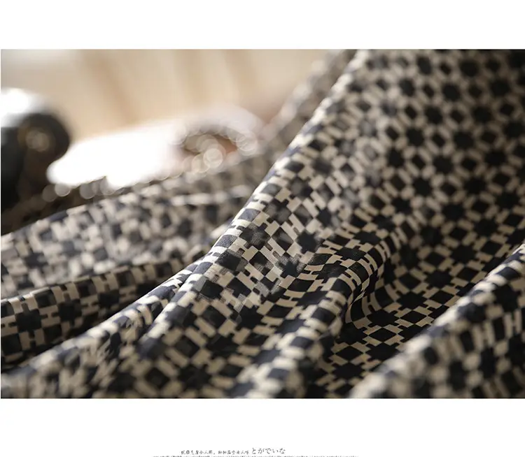 Slim Printed Silk Shirt with Double Heavy Neckline — feature 21