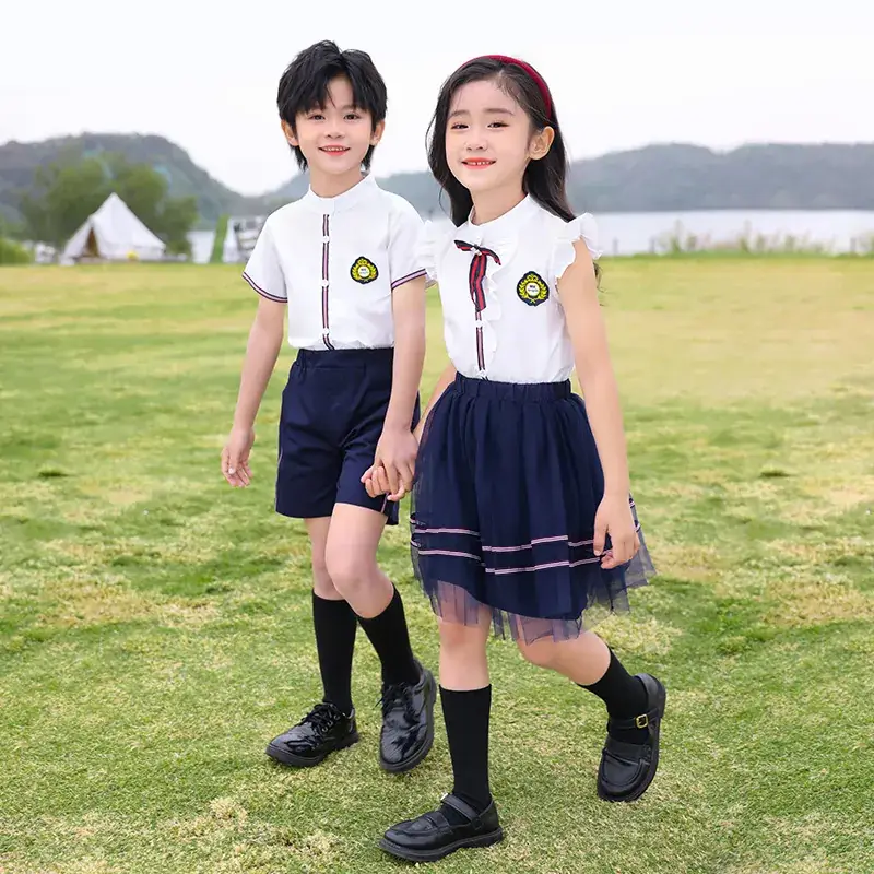 Men's White Bowtie Shorts Set for Boys - Image 4