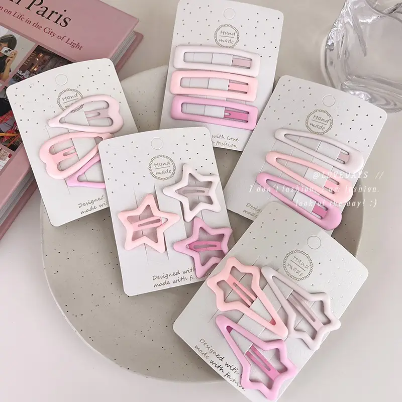 Pink Gradient Hairpin for Women & Girls