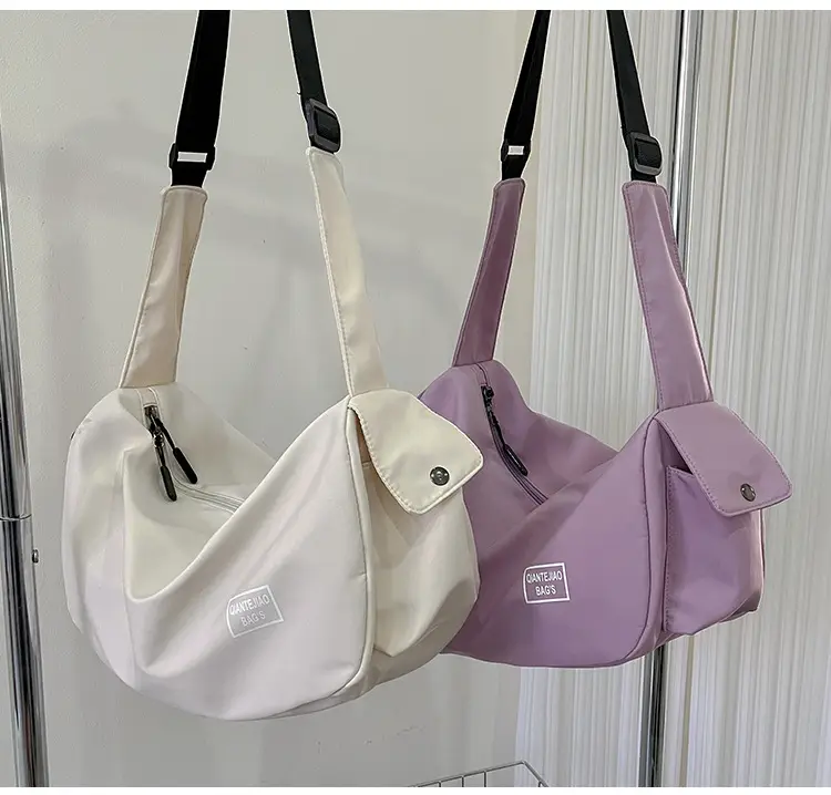 Women's Lightweight Sports Storage Bag Pink Lavender Black — feature 20
