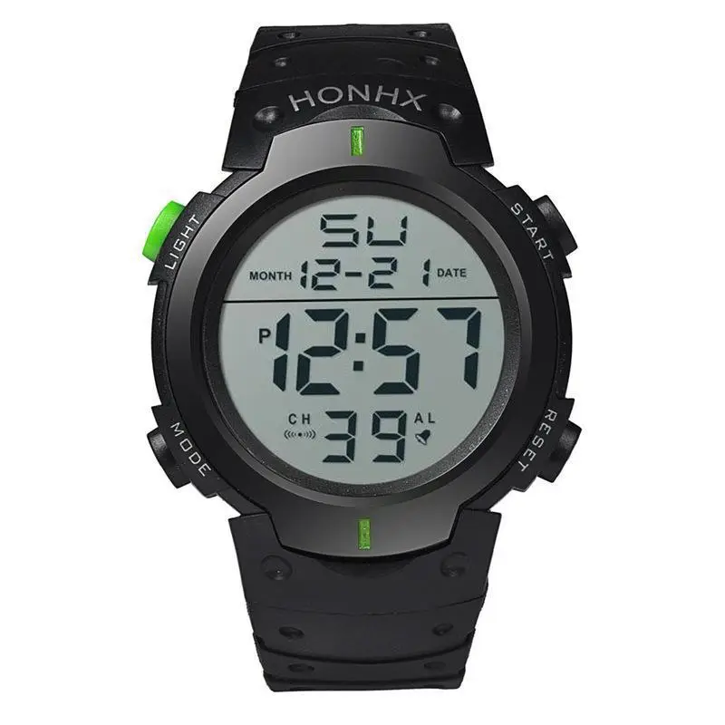 Digital Watch for Men Large Screen Cold Light LED - Image 4