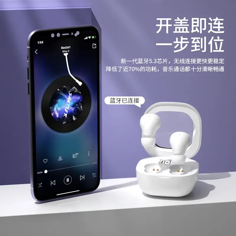 Mini Bluetooth Sleep Headphones with Digital Display - Image 5