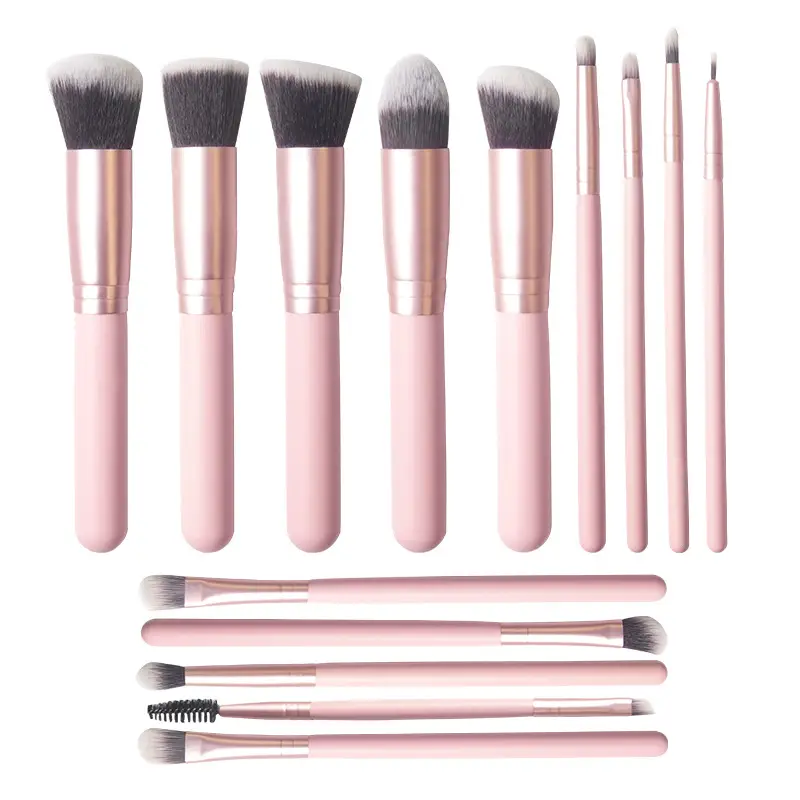 5-Piece Makeup Brush Set for Blending & Contouring