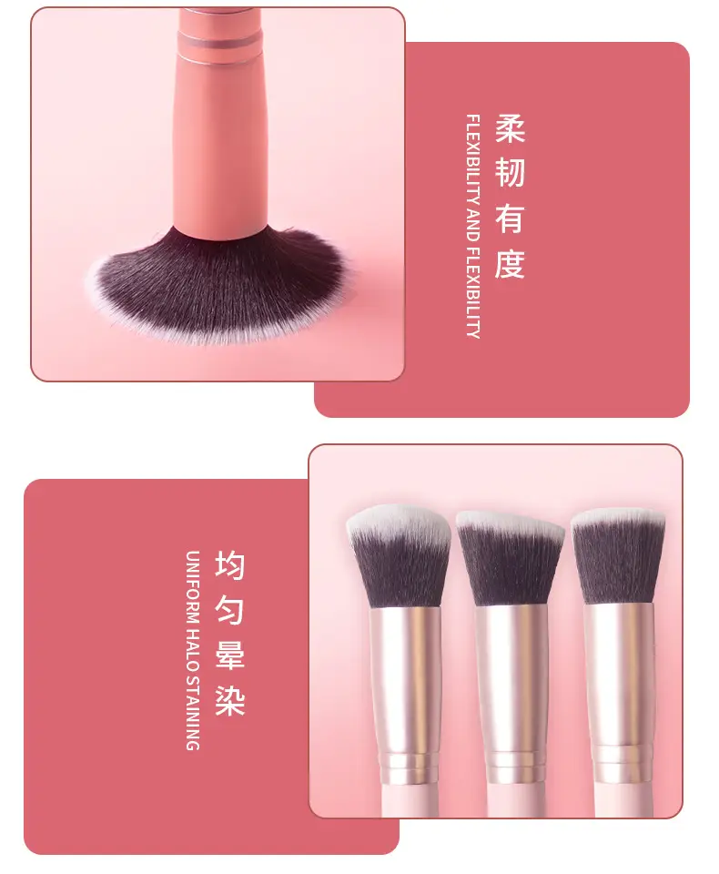 5-Piece Makeup Brush Set for Blending & Contouring — feature 4