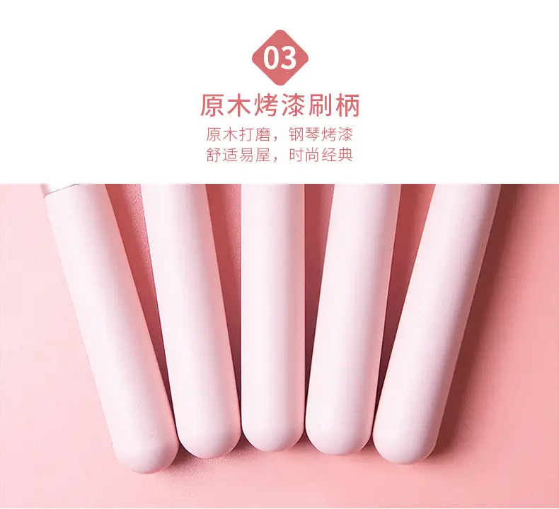 5-Piece Makeup Brush Set for Blending & Contouring — feature 6