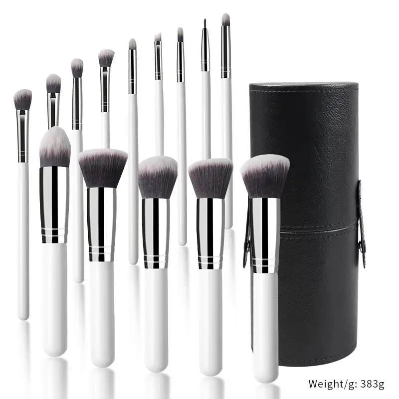 5-Piece Makeup Brush Set for Blending & Contouring