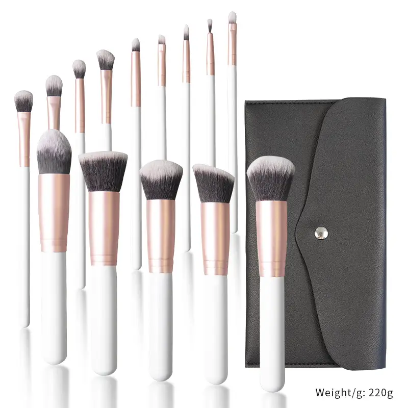 5-Piece Makeup Brush Set for Blending & Contouring