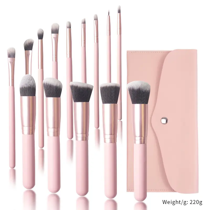 5-Piece Makeup Brush Set for Blending & Contouring