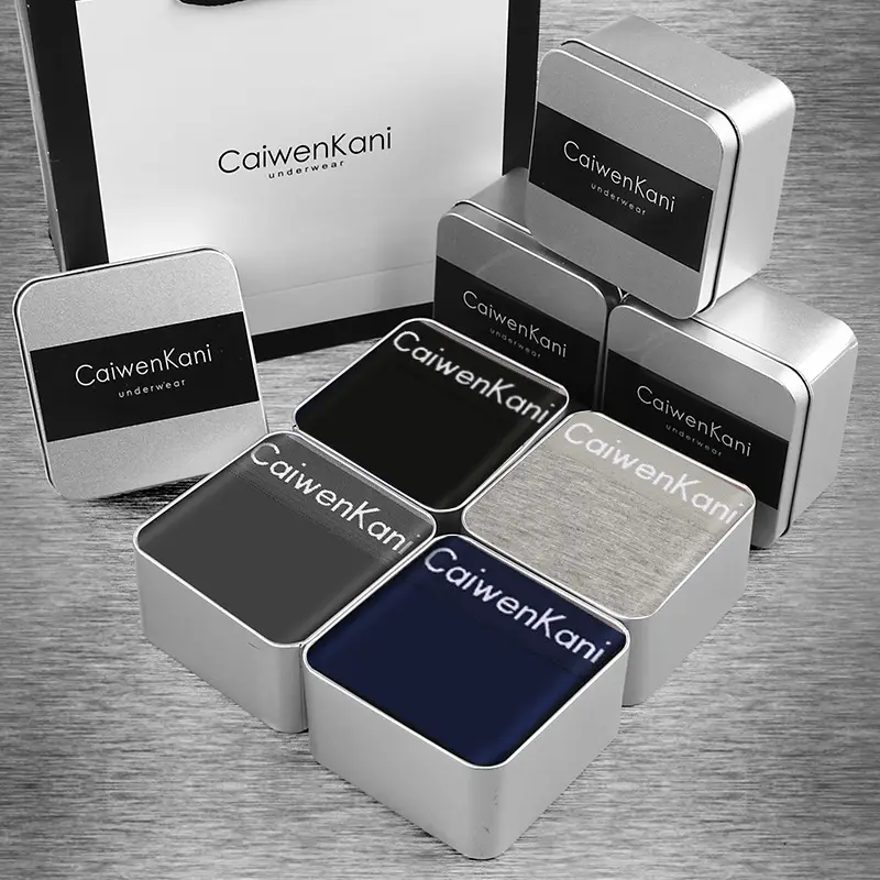 Men's Underwear Box Set Cotton Modal Four Corner