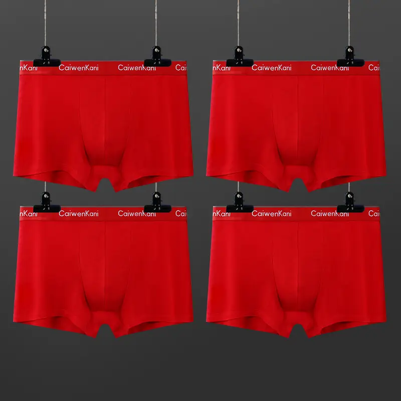 Men's Underwear Box Set Cotton Modal Four Corner