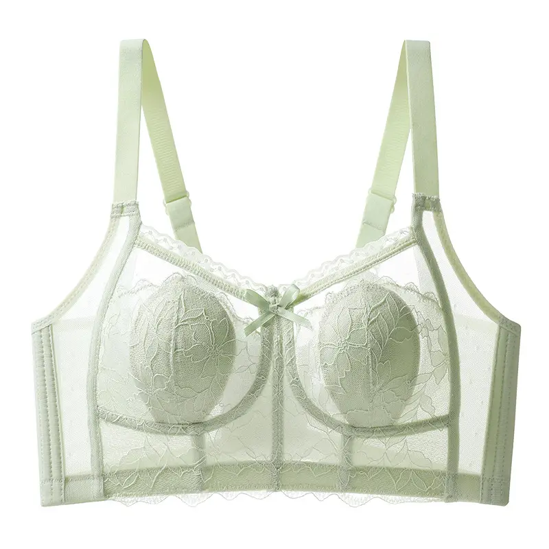 0.3cm Ultra-Thin Lace Underwear Women Without Steel Ring - Image 5