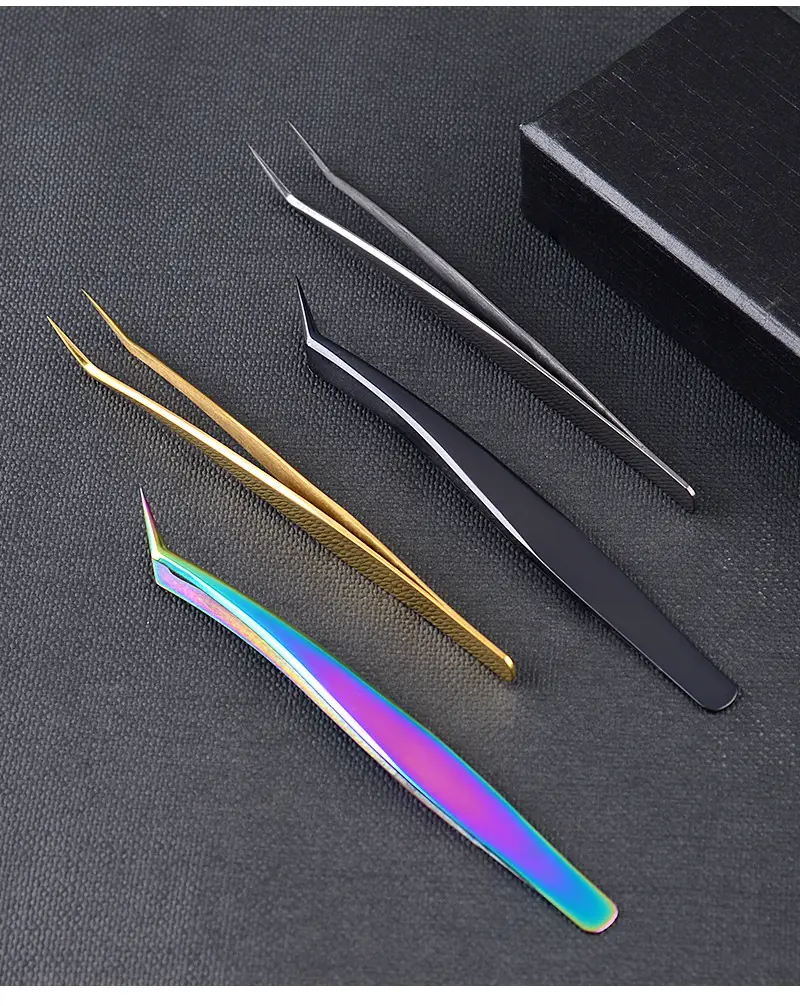 Stainless Steel False Eyelash Tweezers 13.5cm — feature 20