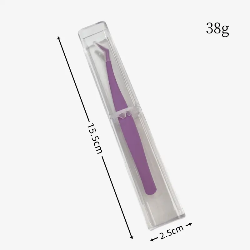 Stainless Steel False Eyelash Tweezers 13.5cm - Image 26