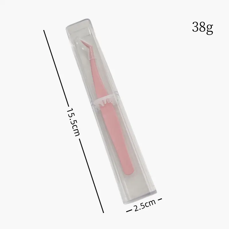 Stainless Steel False Eyelash Tweezers 13.5cm - Image 27