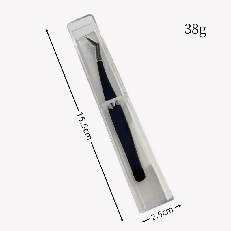 Stainless Steel False Eyelash Tweezers 13.5cm - Image 28