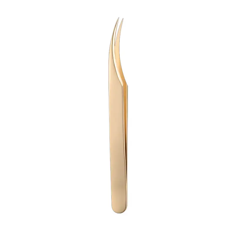 Stainless Steel False Eyelash Tweezers 13.5cm - Image 8