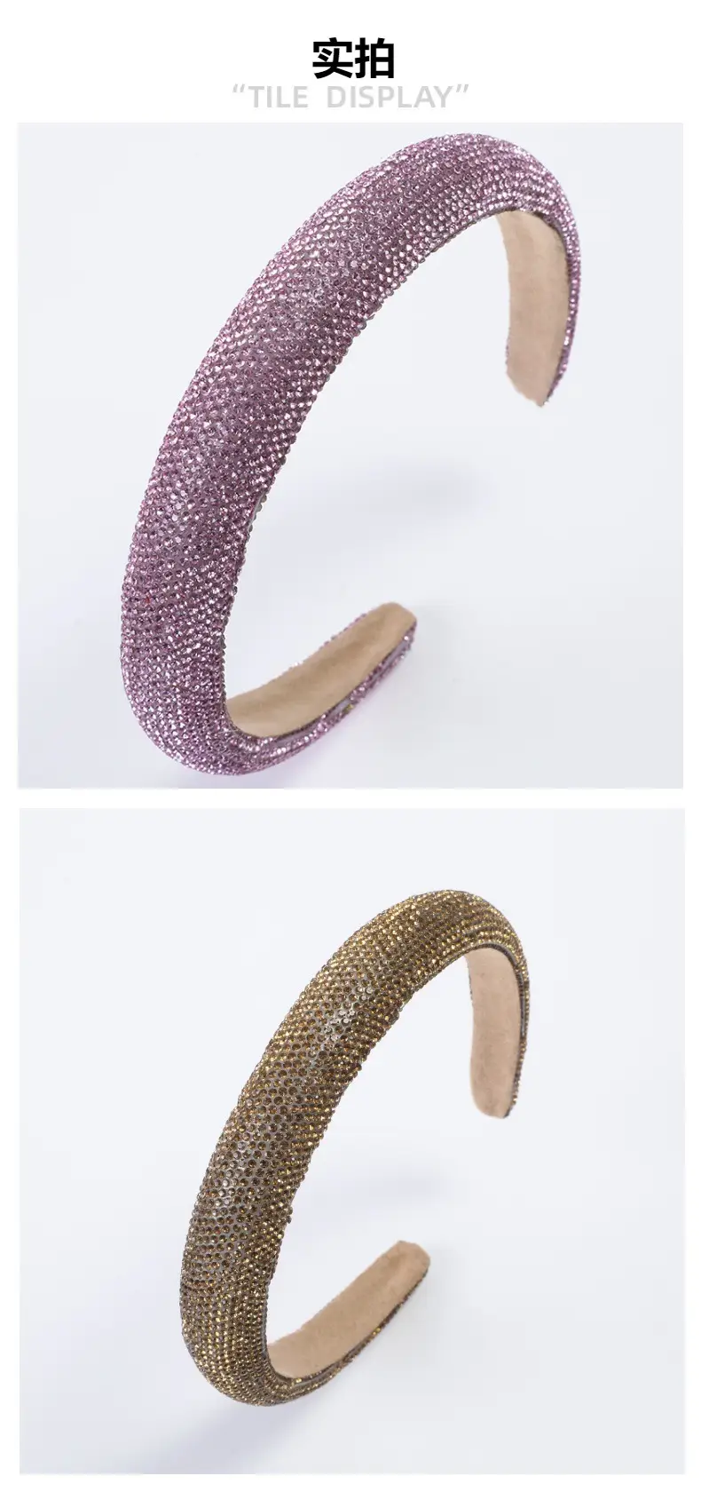 Shiny Rhinestone Headband for Women Men — feature 8
