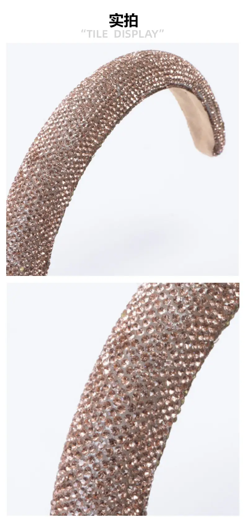 Shiny Rhinestone Headband for Women Men — feature 9