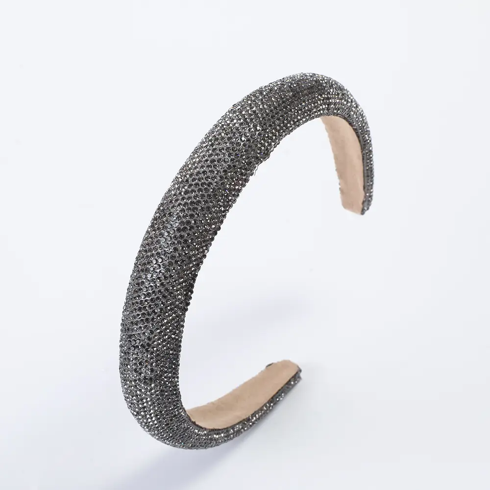 Shiny Rhinestone Headband for Women Men - Image 2