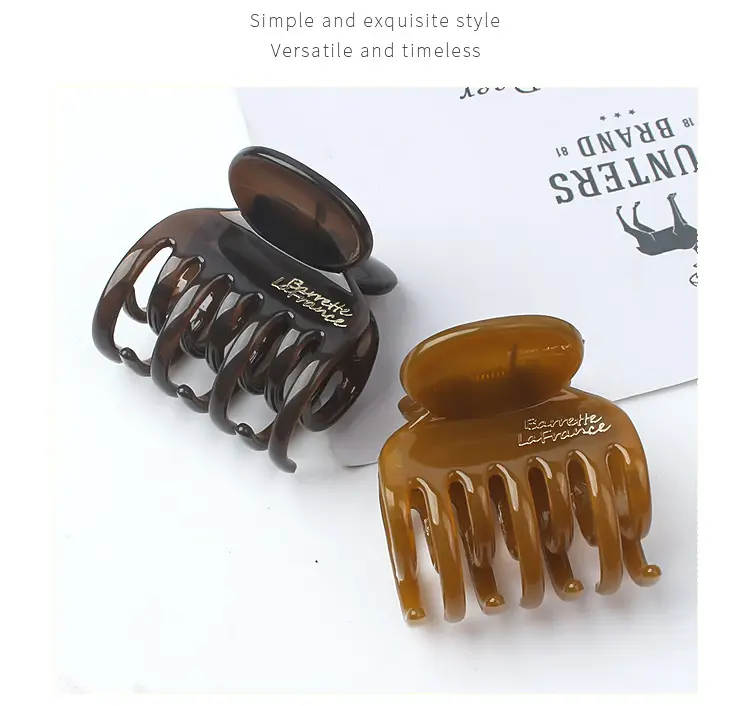 High Horsetail Claw Hairclip Women's Summer Anti-collapse Small — feature 5
