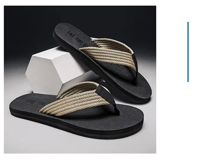 Summer men's plus size 45 flip flops 46 breathable beach shoes 47 non-slip 48 breathable sandals 49 plus size widened 50 — feature 13