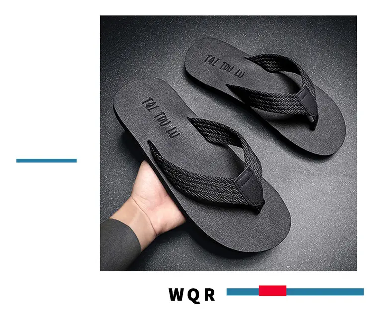 Summer men's plus size 45 flip flops 46 breathable beach shoes 47 non-slip 48 breathable sandals 49 plus size widened 50 — feature 17